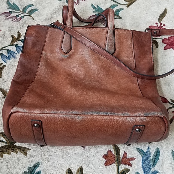 SOLD-Camel Satchel - Picture 3 of 4